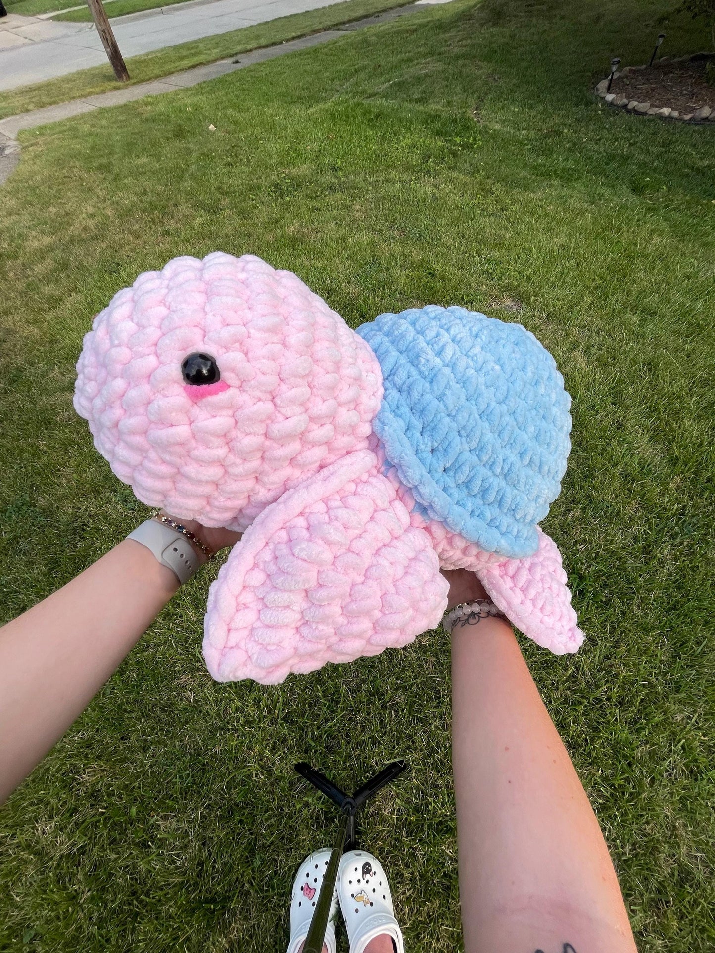 Jumbo Crochet Turtle