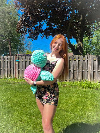Jumbo Crochet Turtle