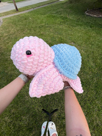 Jumbo Crochet Turtle