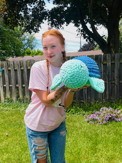 Jumbo Crochet Turtle