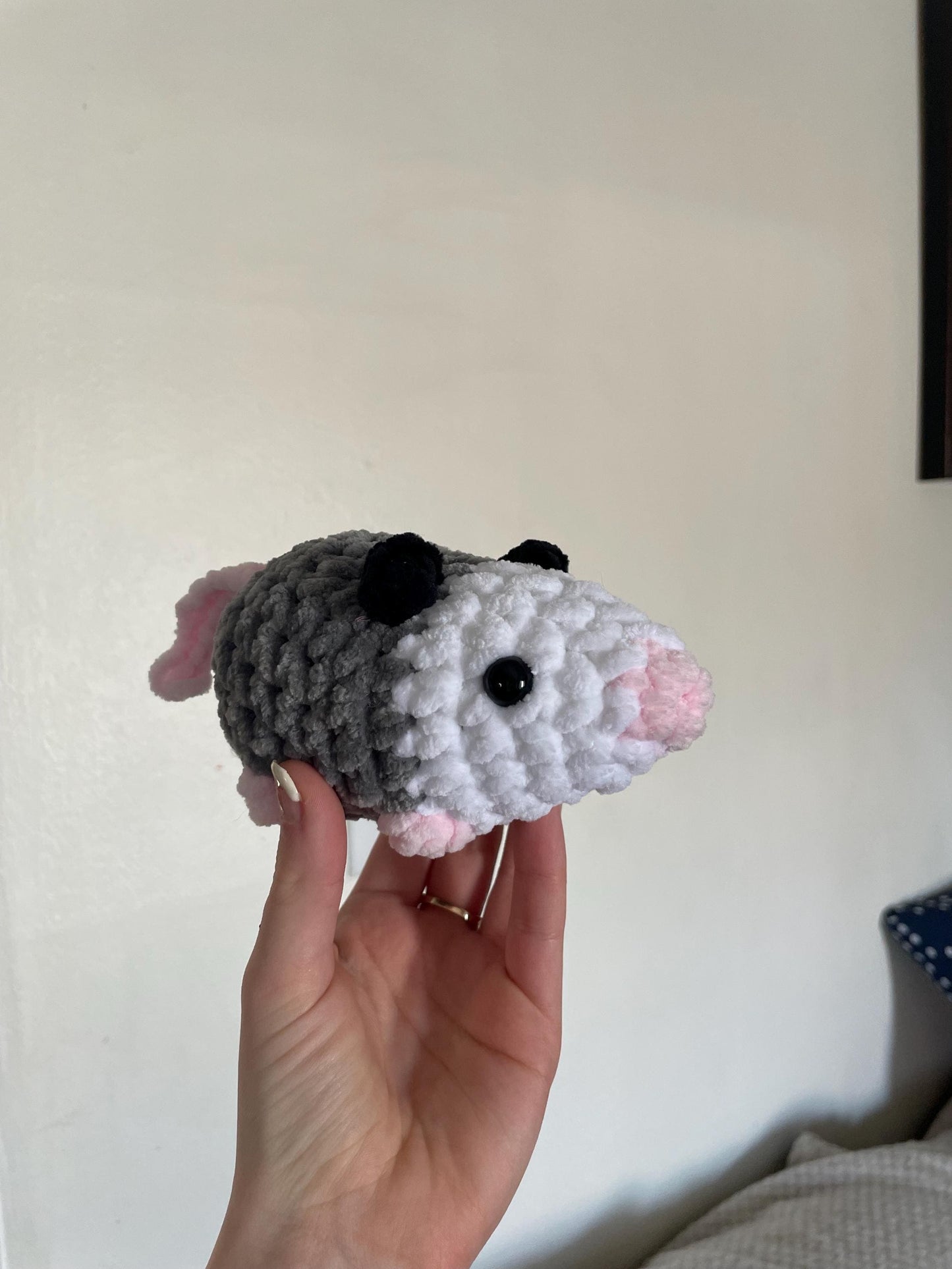 Baby Crochet Opossum