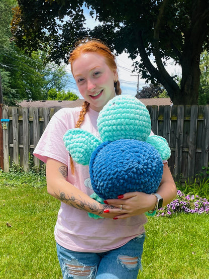 Jumbo Crochet Turtle