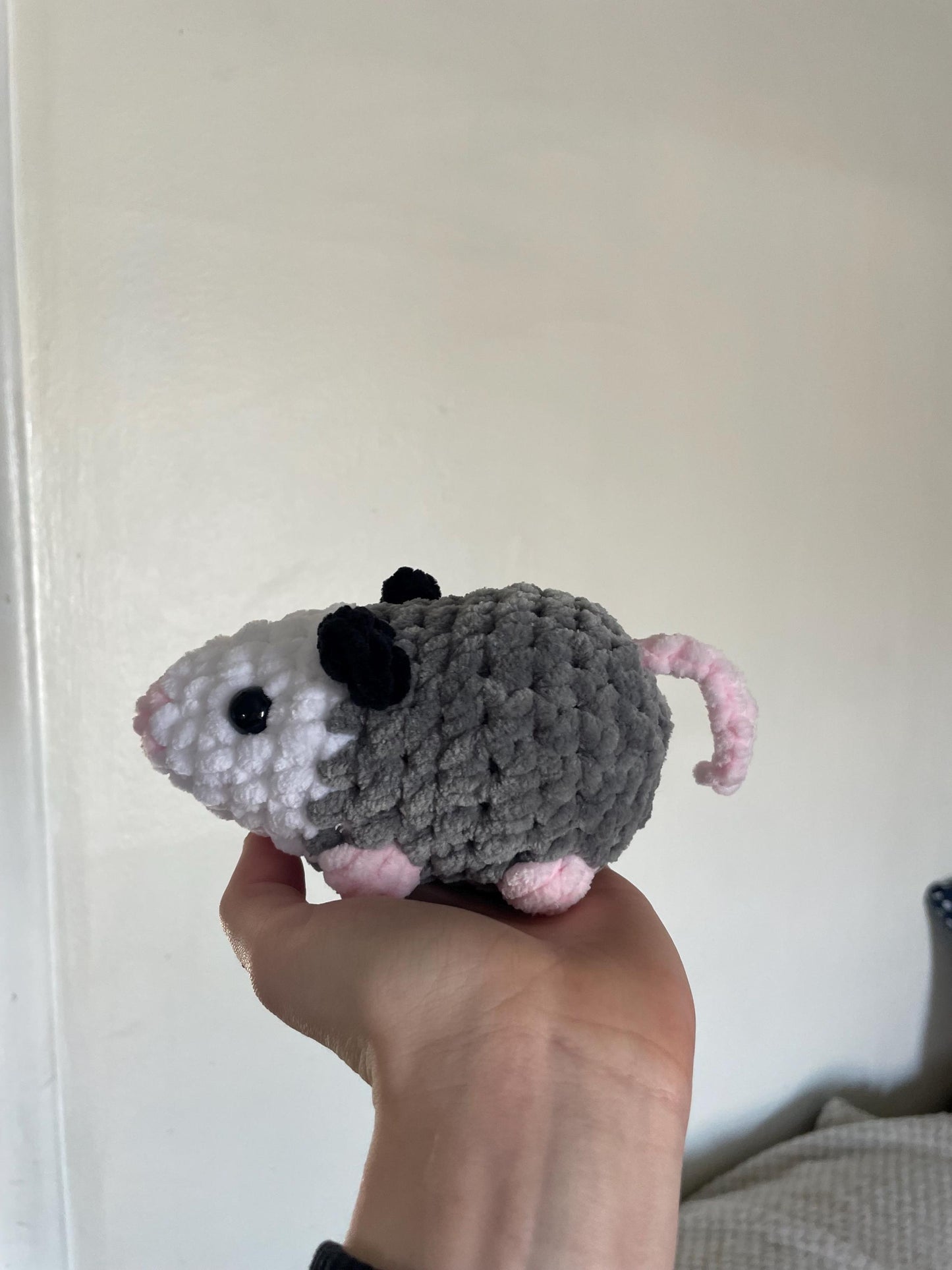 Baby Crochet Opossum